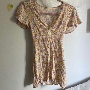 Pull & bear floral mini dress
